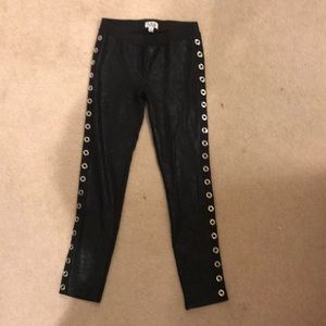 Mia faux leather pants - never worn
